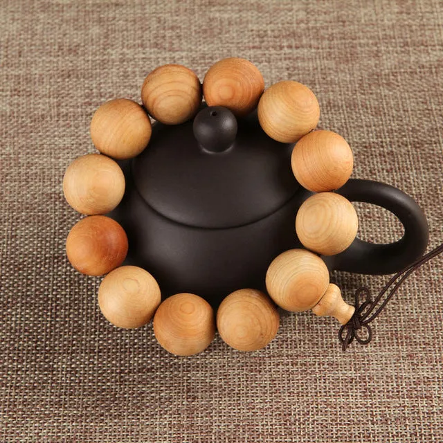 Wooden Charm Bracelet